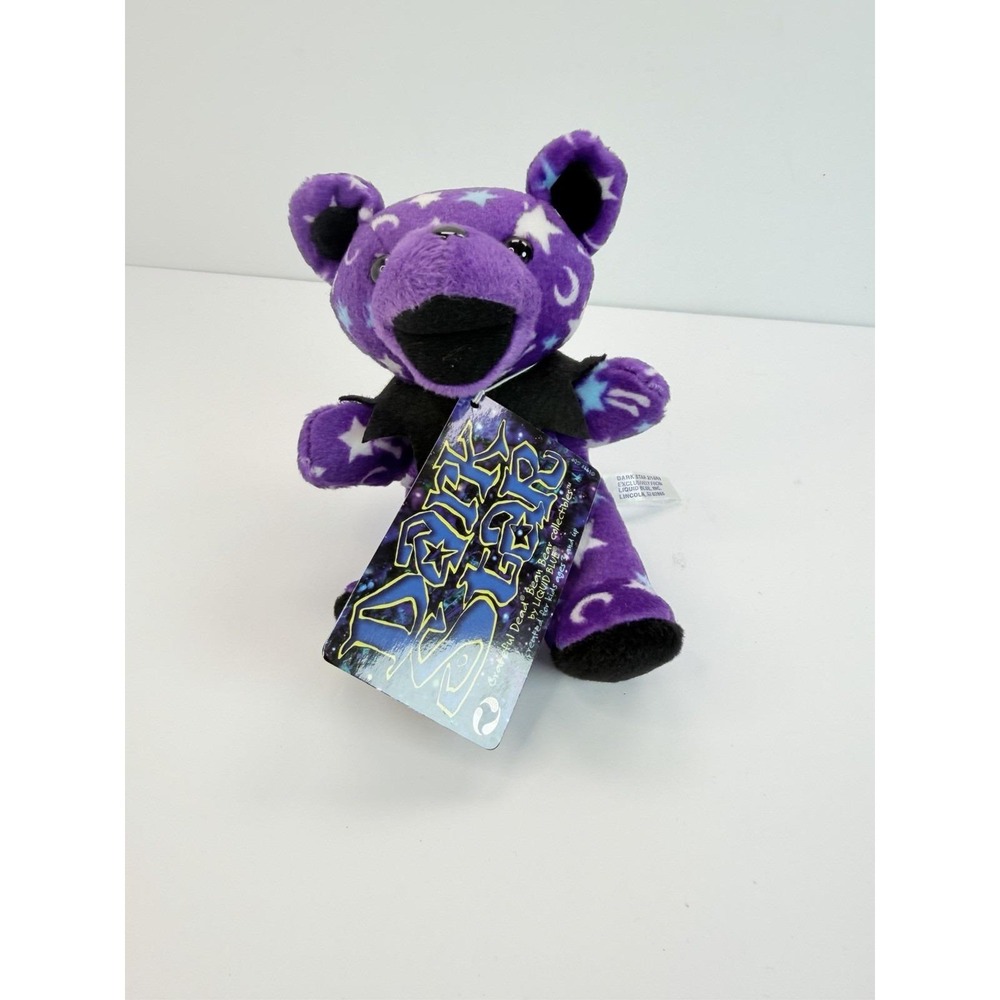 Grateful Dead Dark Star Bean Bear Collectibles by Liquid Blue 1998 Vintage 7"